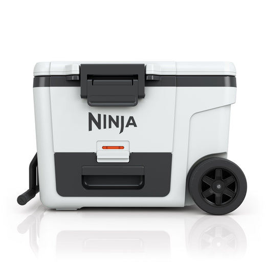 Ninja FrostVault 45-Quart Portable Hard Cooler with DryChill Drawer, White, 42.5-L