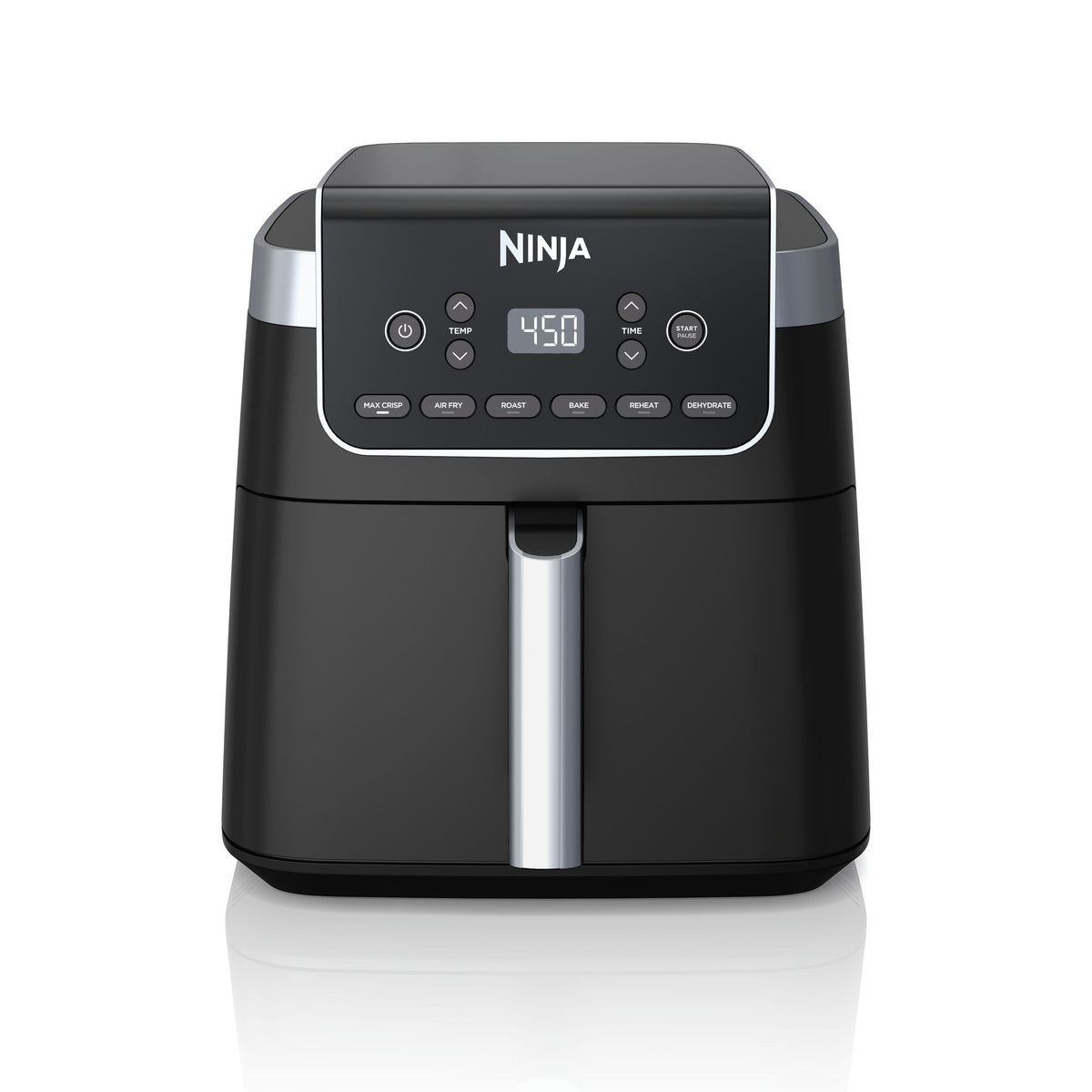 Ninja Pro XL 6-in-1 Air Fryer with Non-Stick Basket & Recipe Book, 6.5-qt