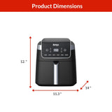 Ninja Pro XL 6-in-1 Air Fryer with Non-Stick Basket & Recipe Book, 6.5-qt image 4