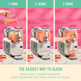 Ninja Slushi XL Slushie Machine with SlushAssist Technology, Crema, FS601CBR image 2