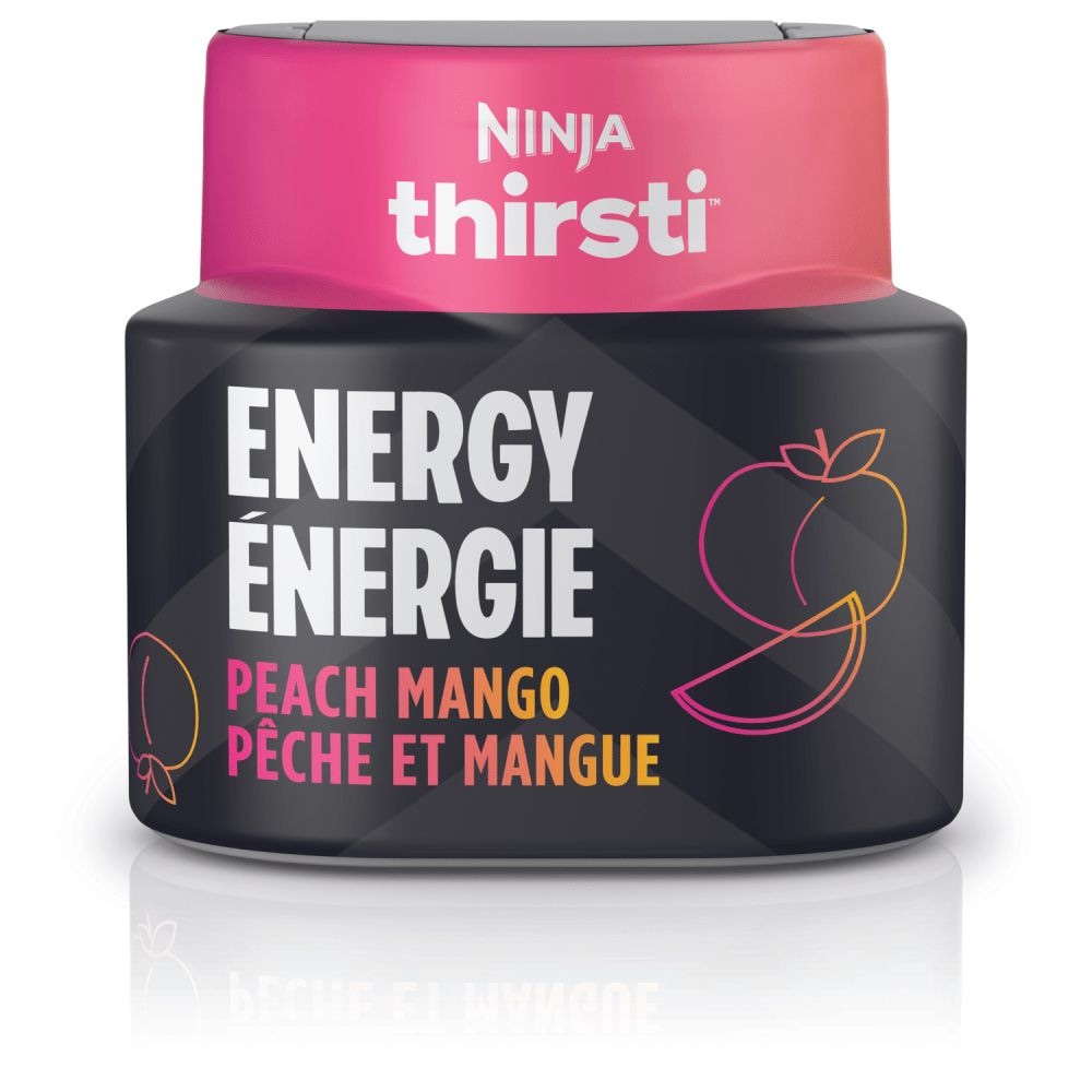 Ninja Thirsti FRUITI CHILL + CAFFEINE Peach Mango Flavoured Water Drops