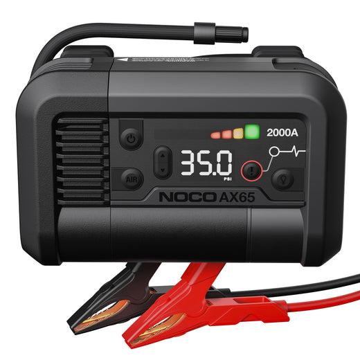 NOCO AX65 Boost Air Booster Pack/Jump Starter with Air Compressor, 2000-Amp, 12V