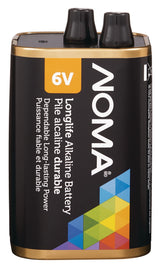 NOMA 1-pk 6V / 6 Volt Square Alkaline Lantern Battery, Long Lasting image 2