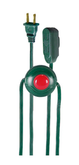 NOMA 14-ft 7-in 16/2 Indoor Extension Cord, ON/OFF Foot Switch, Green image 2
