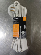 NOMA 14-ft 7-in 16/2 Indoor Extension Cord, ON/OFF Foot Switch, White image 2