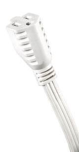 NOMA 3-ft 3-in 16/3 Indoor Extension Cord with Right Angle Plug, 3 Grounded Outlets, White image 5