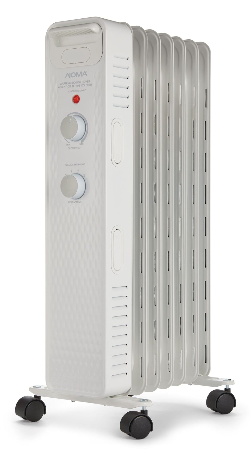 NOMA 3-Setting Mechanical Oil Filled Radiator with Adjustable Thermostat