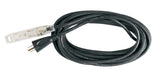 NOMA 32-ft 10-in 14/3 Outdoor Extension Cord with 3 Grounded Outlets and Lighted End, Black image 2