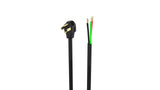 NOMA 4-ft 10-in 30-Amp 4-Wire Dryer Power Cord, Black