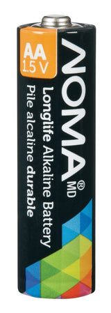 NOMA 4-pk AA Alkaline Batteries, Long Lasting, All Purpose image 3
