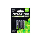 NOMA AAA Ni-MH 300mAh Rechargeable Batteries for Solar Lights, 1.2V, 4-pk image 2
