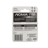 NOMA CR2032 3V / 3 Volt Lithium Coin Cell Batteries, Long Lasting, 5-pk image 2