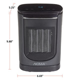 NOMA Digital Ceramic Desk Heater with LED Display image 4
