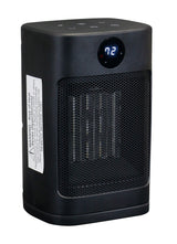 NOMA Digital Electric Personal Ceramic Heater with Remote, 1500W, Black image 2