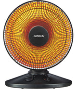 NOMA Oscillating Parabolic Dish Portable Radiant Electric Space Heater, 1000W, Black image 2