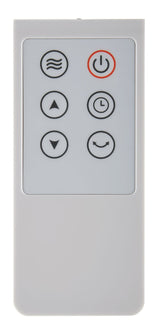 NOMA Oscillating Tower/Baseboard Heater withRemote Control & Thermostat, 1500W, White image 2