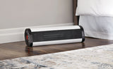 NOMA Oscillating Tower/Baseboard Heater withRemote Control & Thermostat, 1500W, White image 7