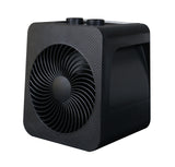NOMA Portable 2-In-1 Personal Heater & Fan, 1500W, Black image 5