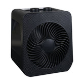 NOMA Portable 2-In-1 Personal Heater & Fan, 1500W, Black image 7