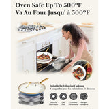 OB Steel Natural Collection Nonstick Fry Pan, Dishwasher-safe, 10-in image 5