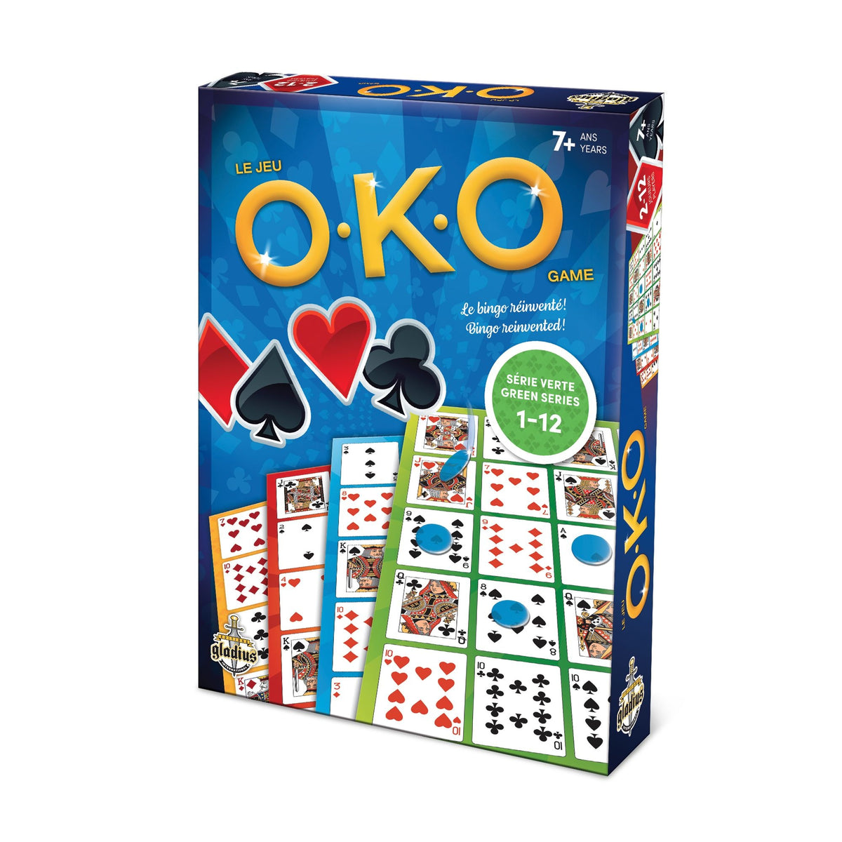 O.K.O. Green-Series Family Board Game, Bilingual, Ages 7+