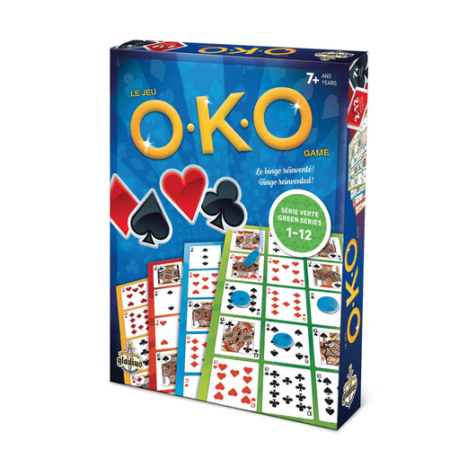 O.K.O. Green-Series Family Board Game, Bilingual, Ages 7+