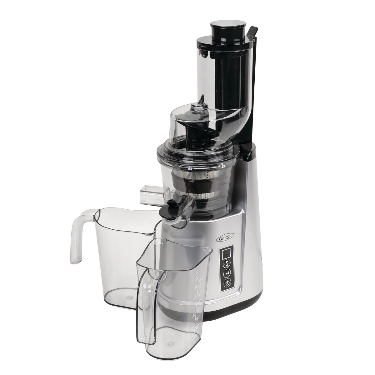 Omega Wide Mouth Cold Press Slow Juicer with Anti-Clog