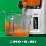 Omega Wide Mouth Cold Press Slow Juicer with Anti-Clog image 8