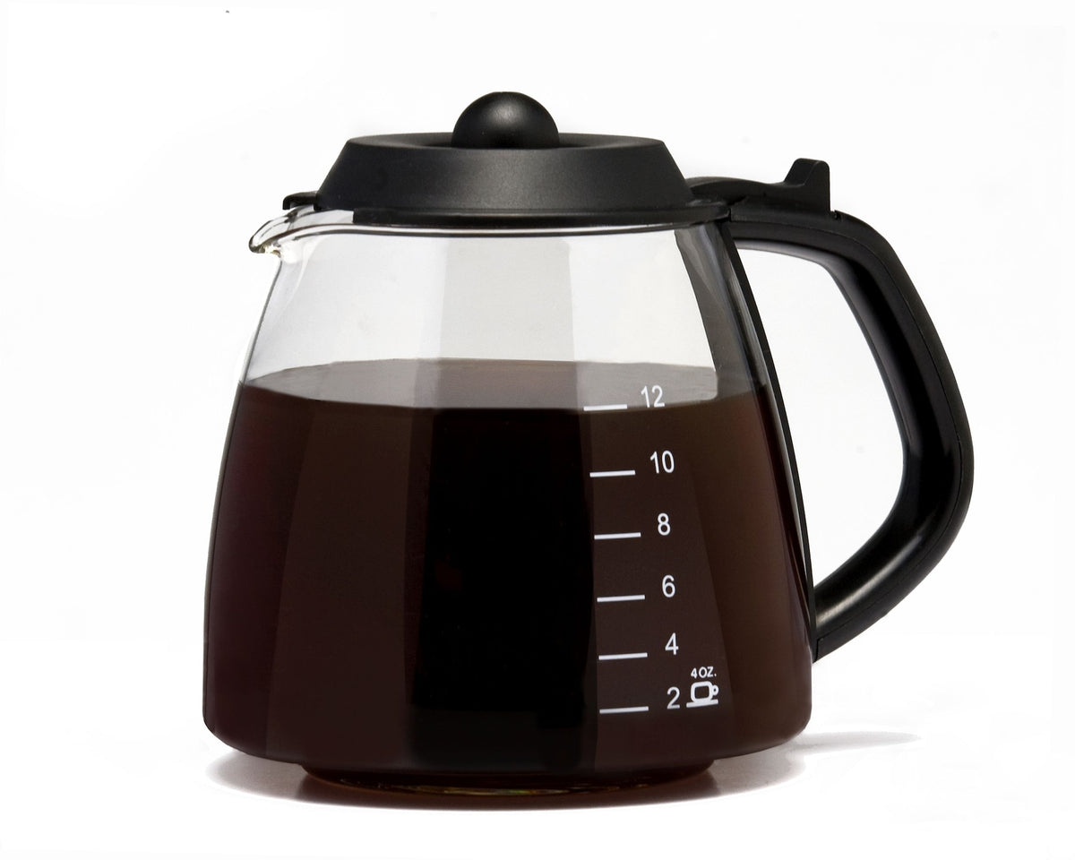 One All Universal Borosilicate Glass Carafe, Dishwasher Safe, 12-Cups