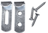 OOK Invisible Mirror Holder, For Frameless Mirrors, Steel Construction, Silver, 4-pk