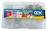 OOK Lightweight Wall Hanger Assorted Kit, 58-pk
