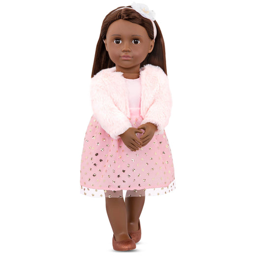 Our Generation Basic Fashion Doll for Ages 3+, Riya, 18-in