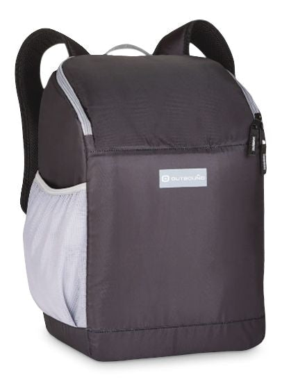 Outbound Backpack Soft Cooler, 18-Can, Black