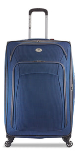 Outbound Coast Expandable Softside Spinner Wheel Travel 28-in Suitcase, Wet Pocket, Blue image 5