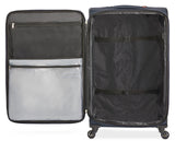 Outbound Coast Expandable Softside Spinner Wheel Travel 28-in Suitcase, Wet Pocket, Blue image 8