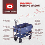 Outbound Double-Decker Outdoor Utility Wagon image 7