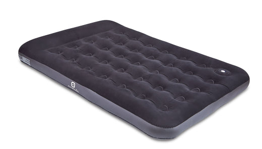 Outbound Double Single-High Inflatable Air Mattress/Airbed with Built-In Foot Pump & Pillow
