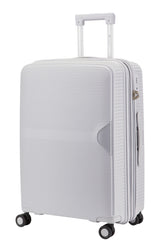 Outbound Hardside Medium Luggage Bag, Silver