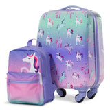 Outbound Kids Unicorn Hardside Luggage, 2-pc, Outbound Hardside Spinner Luggage, 23-in, Outbound Hardside Carry-On Spinner Flex Travel Suitcase,... image 2