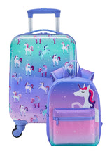 Outbound Kids Unicorn Hardside Luggage, 2-pc, Outbound Hardside Spinner Luggage, 23-in, Outbound Hardside Carry-On Spinner Flex Travel Suitcase,... image 3
