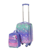 Outbound Kids Unicorn Hardside Luggage, 2-pc, Outbound Hardside Spinner Luggage, 23-in, Outbound Hardside Carry-On Spinner Flex Travel Suitcase,... image 4