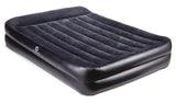 Outbound Queen Double-High Inflatable Air Mattress/Airbed with Built-In 120V Pump & Pillow