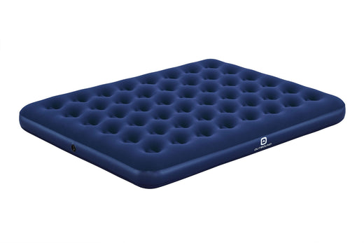 Outbound Queen Single-High Inflatable Air Mattress/Airbed with Flocked Top & Repair Kit