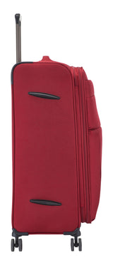 Outbound Softside Large Luggage, Wheeled, Red image 5