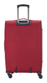 Outbound Softside Large Luggage, Wheeled, Red image 7