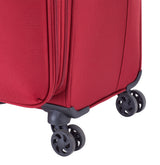 Outbound Softside Large Luggage, Wheeled, Red image 8