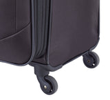 Outbound Softside Spinner Wheel Medium Travel Luggage Suitcase, Black, 24-in image 6