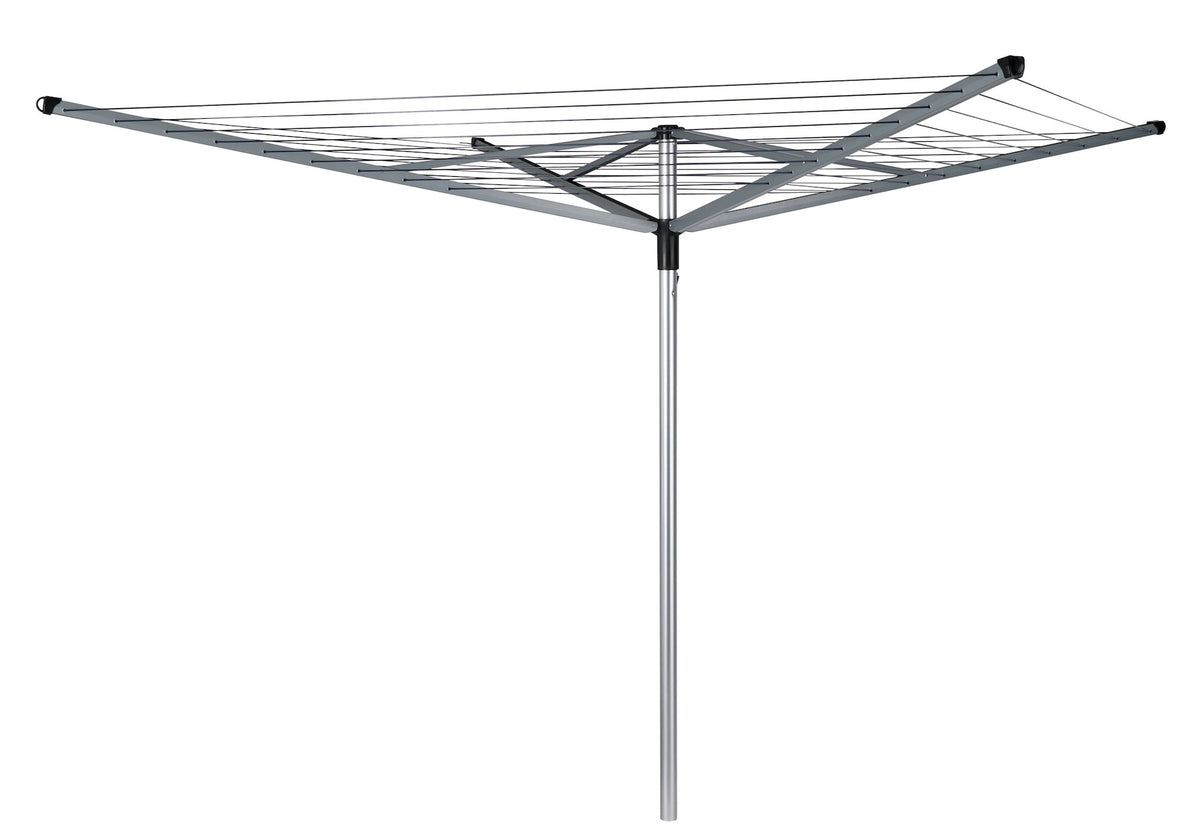 Outdoor Umbrella Clothes Dryer, Grey, 50-m