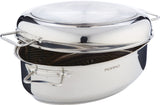 PADERNO 18/10 Stainless Steel Multi-Roaster with Removable Rack, 50.3 x 18cm image 3