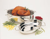 PADERNO 18/10 Stainless Steel Multi-Roaster with Removable Rack, 50.3 x 18cm image 6